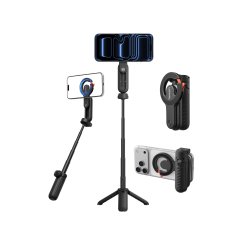 Telesin Carabina Mini Selfie Stick 4 in 1