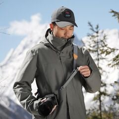 Falcam Maglink Quick Buckle Classic Gri Omuz Askısı 3144