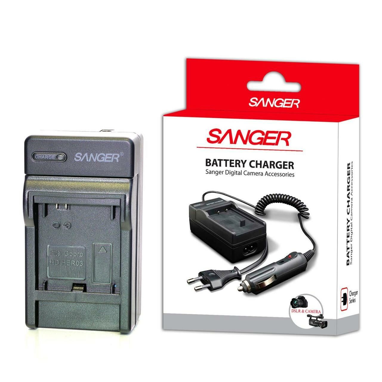 Sanger Gopro Hero 3 3+ Şarj Cihazı Şarj Aleti