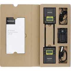 Saramonic UwMic9 RX9 + TX9 + TX9 Kablosuz Yaka Mikrofonu