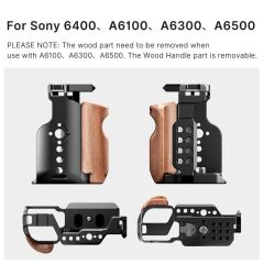 UURig C-A6400 v2 Sony A6400 Vlog Cage Çerçeve