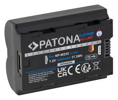 PATONA 1371 Platinum Battery with USB-C Input Fuji FinePix NP-W235 xT-4 XT4