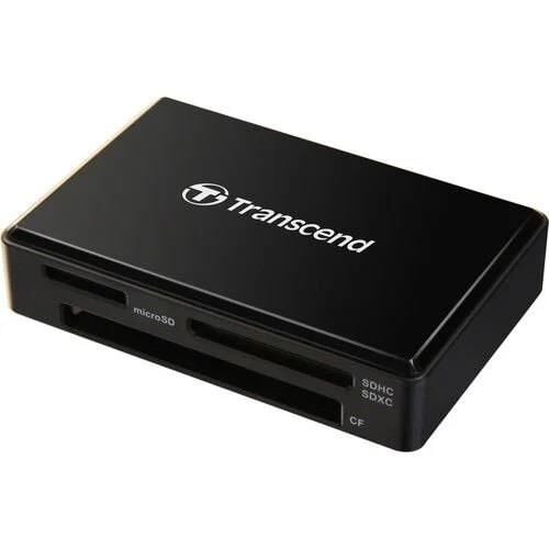 TRANSCEND TS-RDF8K2 ALL-IN-1 MEMORY CARD READER USB 3.0/3.1 Gen 1, BLACK
