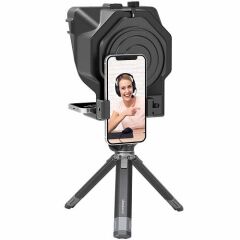 Ulanzi PT-15 Akıllı Telefonlar ve DSLR için Taşınabilir Kumandalı Teleprompter