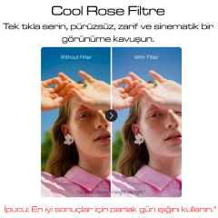 Telesin Osmo Pocket 4P Filtre Kiti (CPL+VND8-32+Cool Rose)