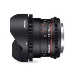 Samyang 12mm T3.1 ED AS NCS Fisheye Cine Lens (Canon EF)