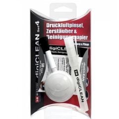 S+M Rehberg Optik Temizleme Kağıdı 50 Yaprak + 50 ml Optik Sprey + Fırça Başlıklı Hava Pompası (Küçük)
