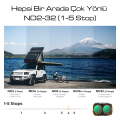 K&F Concept Osmo Pocket 4P ND2-32 Filtre