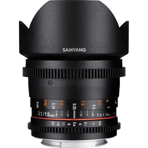 Samyang 10mm T3.1 VDSLR Lens