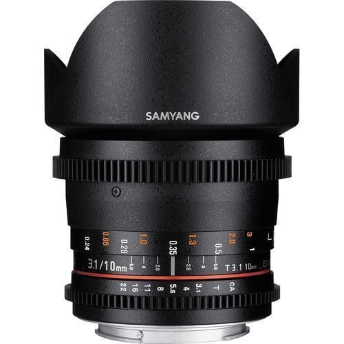 Samyang 10mm T3.1 VDSLR Lens