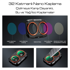 K&F Concept Osmo Pocket 4P CPL Filtre