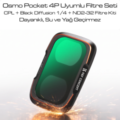 K&F Concept Osmo Pocket 4P Filtre Seti