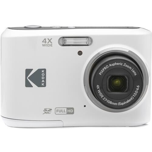 Kodak FZ45 Friendly Zoom 4x Beyaz Dijital Fotoğraf Makinesi