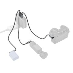 SmallRig 4790 USB-C (Düz) - USB-C (Açılı) Veri Kablosu (35 cm)