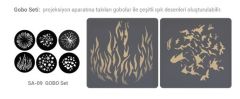 Godox SA-09-001 Gobo Set (S-30 İçin)