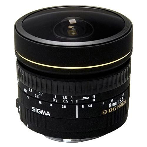 Sigma 8mm f/3.5 EX DG Balıkgözü Lens (Canon EF-M)