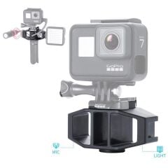 Ulanzi VIJIM GP-1 Gopro Mikrofon Çevirici Yuvalı Çerçeve
