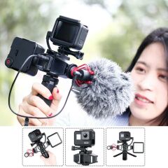 Ulanzi VIJIM GP-1 Gopro Mikrofon Çevirici Yuvalı Çerçeve