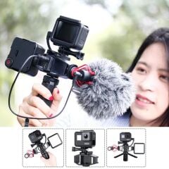 Ulanzi VIJIM GP-1 Gopro Mikrofon Çevirici Yuvalı Çerçeve
