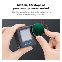 K&F Concept GoPro HERO13 ND2-32 Filtre