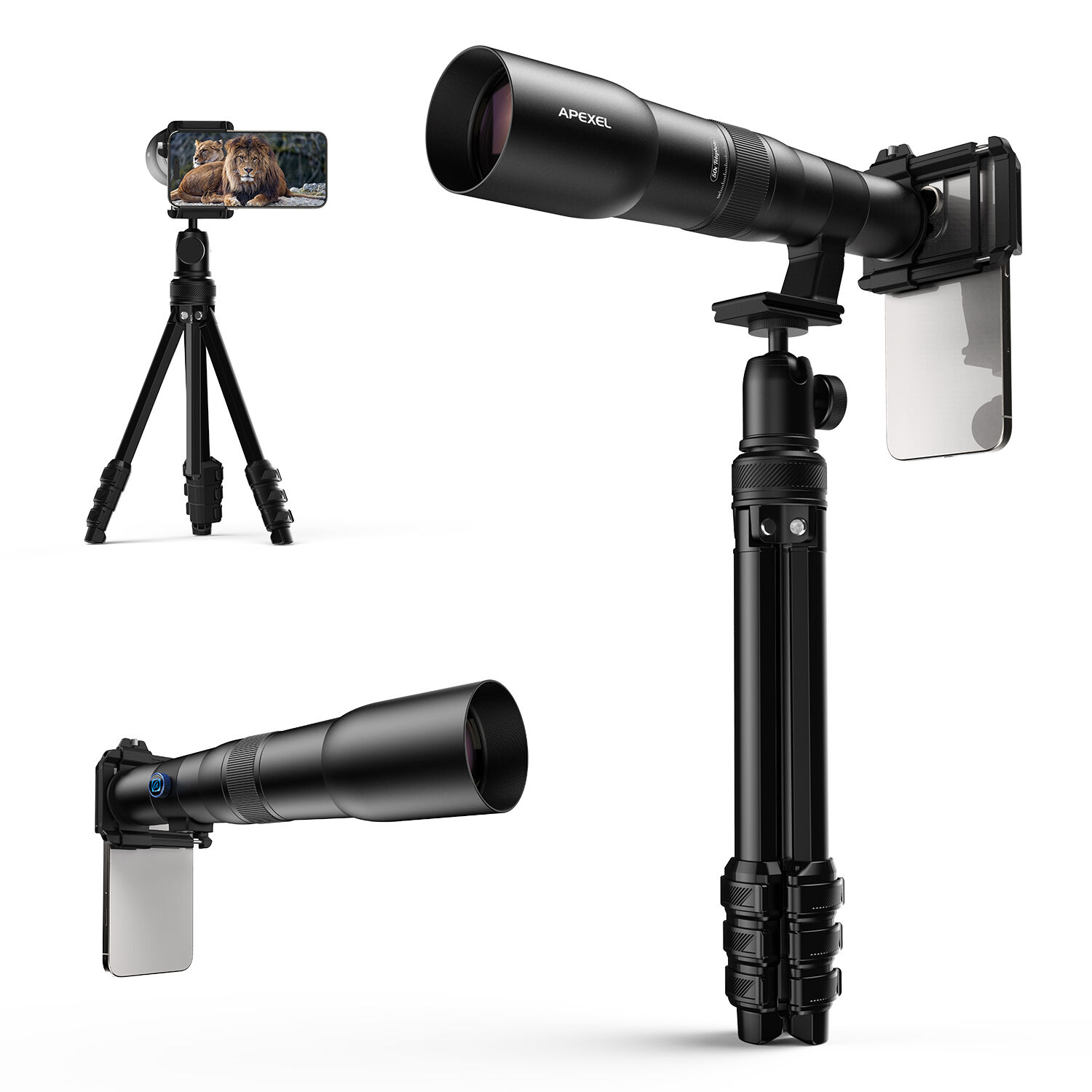 Apexel TeleCular 50X Telefoto Lens