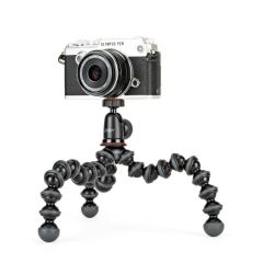 Joby GorillaPod 1K Kit - Tripod ve Bağlantı Kafası (Siyah/Gri)