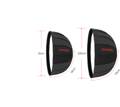 JINBEI 105cm BD Hızlı Açılan  Softbox & Beauty Dish