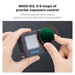 K&F Concept GoPro HERO13 ND32-512 Filtre