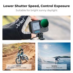 K&F Concept GoPro HERO13 ND32-512 Filtre
