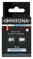 PATONA 1372 Platinum Battery with USB-C Input OM SYSTEM OM-1 / OM-1 MARK 2