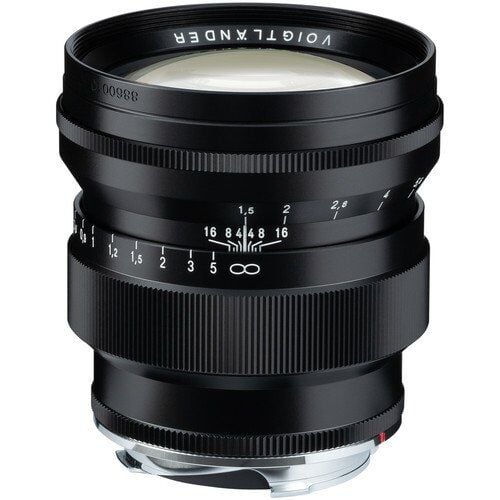 Voigtlander Nokton 75mm f/1.5 Aspherical Lens (Black Leica M)