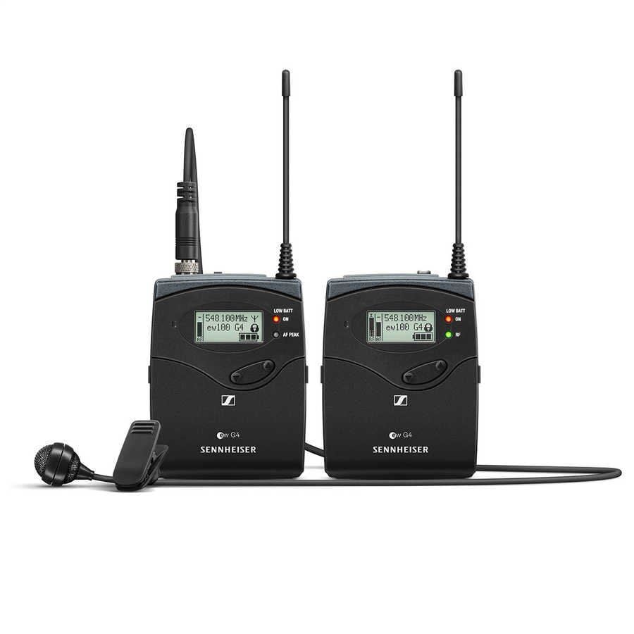 Sennheiser EW122P G4 Kablosuz Yaka Mikrofonu Seti
