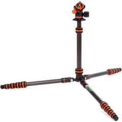 3 Legged Thing Punks Brian Travel Carbon Fiber Tripod ve Airhed Neo Ball Head (Black)