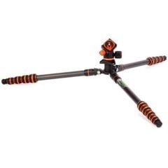3 Legged Thing Punks Brian Travel Carbon Fiber Tripod ve Airhed Neo Ball Head (Black)