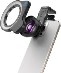 Apexel  HB100UFL Ultra Macro Lens With Fill Lıght