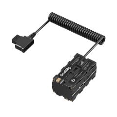 SmallRig 4884 D-Tap - Çift Taraflı NP-F Sahte Pil Güç Kablosu