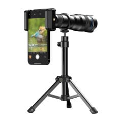 Apexel Yeni Yükseltme 36X Telefoto Akıllı Telefon Lens Kiti