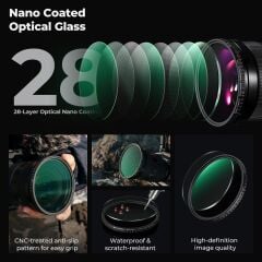 K&F Concept 82 mm ND2-ND32 Değişken Filtre