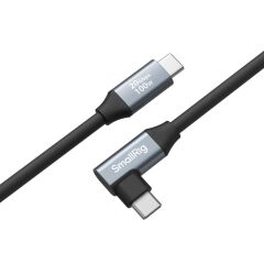 SmallRig 4791 USB-C (Düz) - USB-C (Açılı) Veri Kablosu (60 cm)