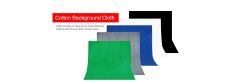 Greenbox Chromakey- Green Screen-(2X3m)Yeşil Fon Perde