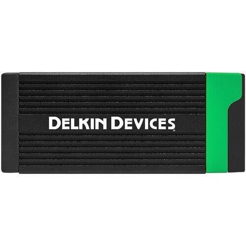 Delkin Devices USB 3.2 CFexpress Type B ve SD UHS-II Hafıza Kartı Okuyucu DDREADER-56
