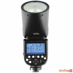 Godox V1 Fujifilm Uyumlu Tepe Flaş (Yuvarlak Kafa)