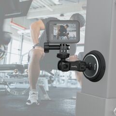 SmallRig 4466 Magic Arm Manyetik Vakumlu  Montaj Destek Seti Aksiyon Kameraları için