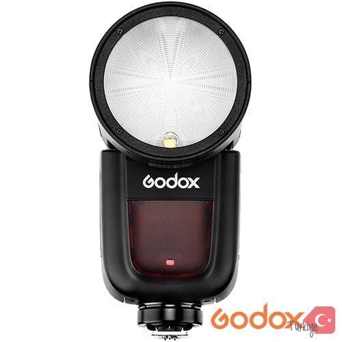 Godox V1 Olypmus Uyumlu Tepe Flaş (Yuvarlak Kafa)
