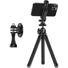 Apexel 360 Derece Dönebilen Ahtapot Tripod