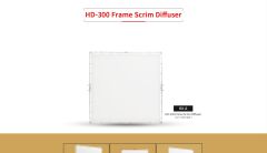 JINBEI HD-3.0x3.0m Çerçeve Butterfly Difüzör Kit