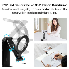 K&F Concept MagSafe Vlog Telefon Standı