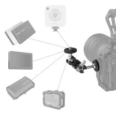SmallRig 3238B Mini Magic Arm Evrensel Bilyalı Kafa