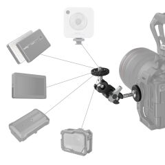 SmallRig 3238B Mini Magic Arm Evrensel Bilyalı Kafa