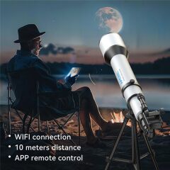 Apexel Dürbün Teleskobu için WiFi Elektronik Göz Merceği 2MP